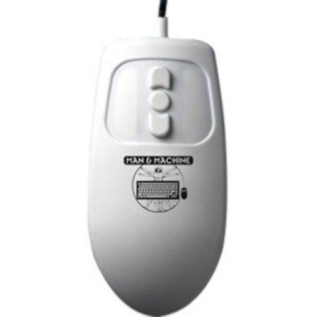 MAN & MACHINE Mighty Mouse - White, MM/W5 MM/W5